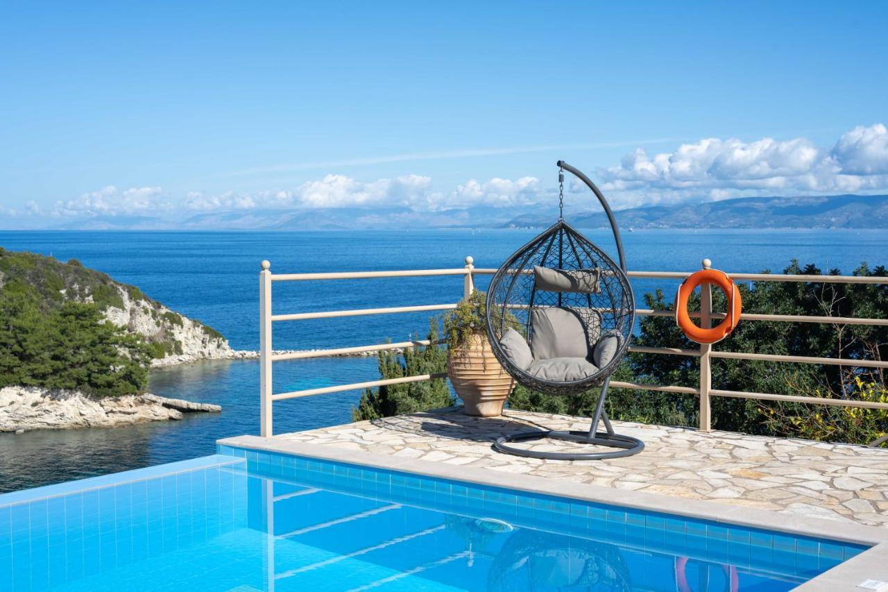 Pangolas Apartments Paxos Longósz Kültér fotó