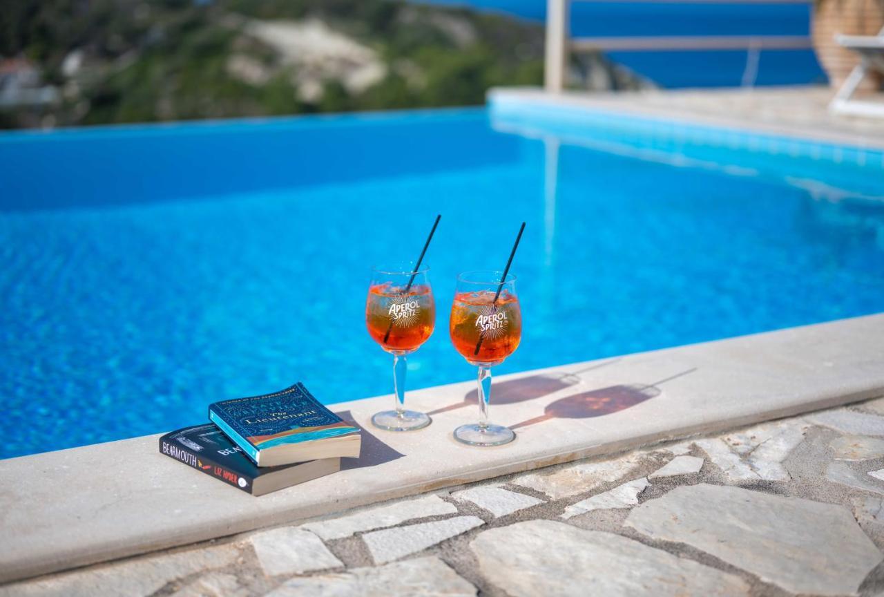 Pangolas Apartments Paxos Longósz Kültér fotó