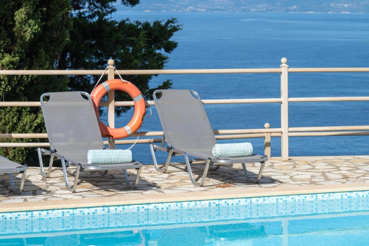 Pangolas Apartments Paxos Longósz Kültér fotó