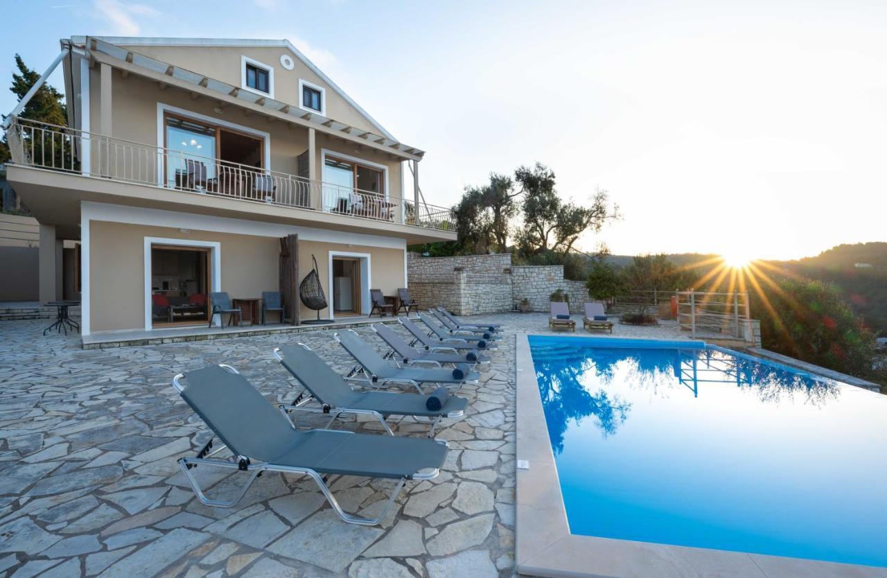 Pangolas Apartments Paxos Longósz Kültér fotó