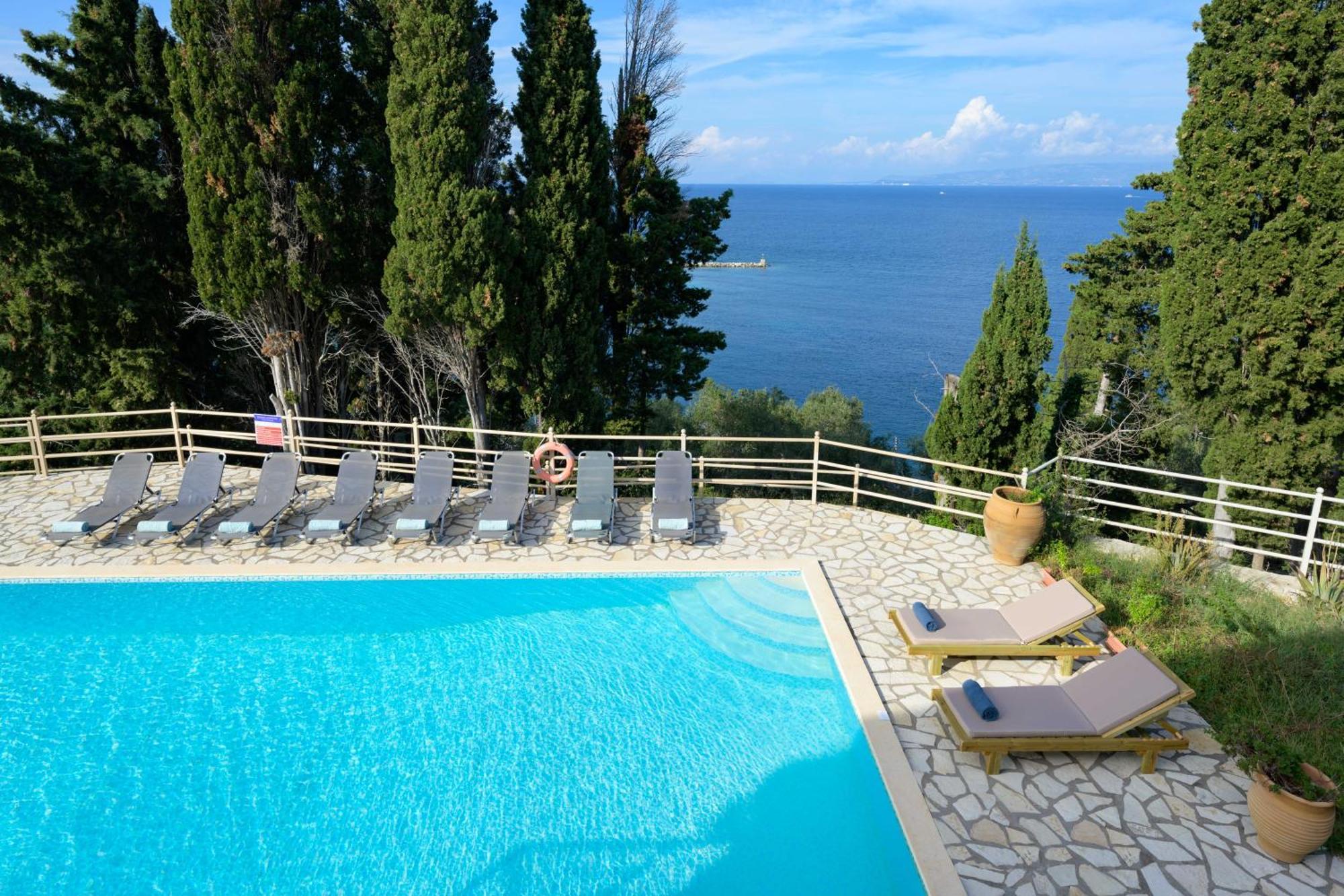 Pangolas Apartments Paxos Longósz Kültér fotó