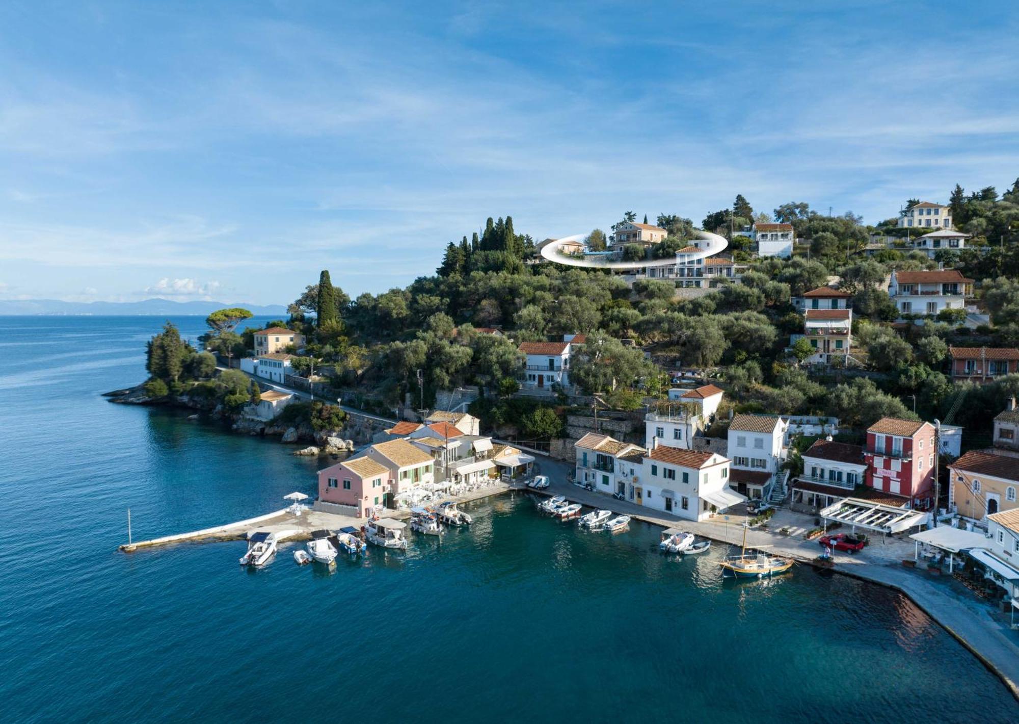 Pangolas Apartments Paxos Longósz Kültér fotó
